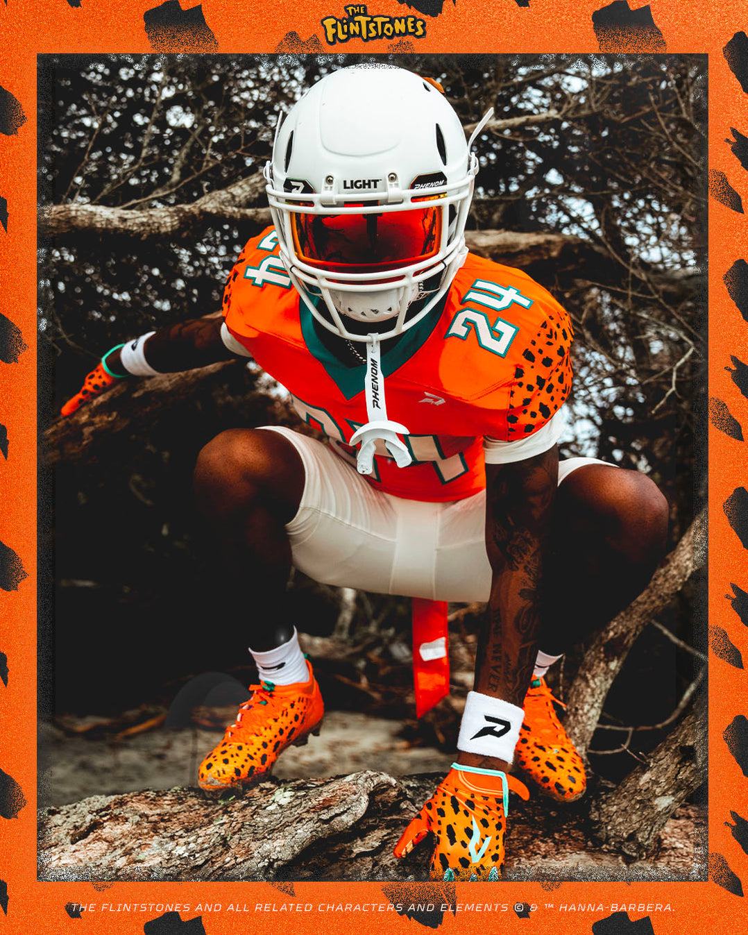 The Flintstones "Bedrock Blitz" VPS5 Football Gloves