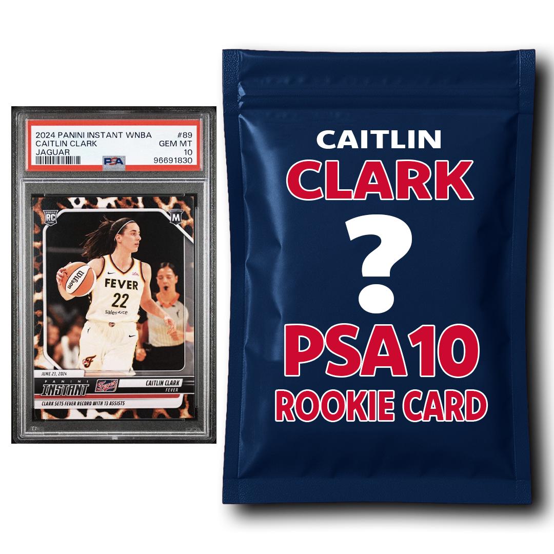 Caitlin Clark PSA 10 Graded Rookie Basketball Card Mystery Box - Caitlin Clark