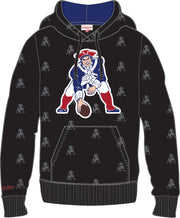 New England Patriots Mitchell & Ness All Over Print Fleece Hoodie
