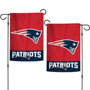 New England Patriots Applique 12.5" x 18" Garden Flag