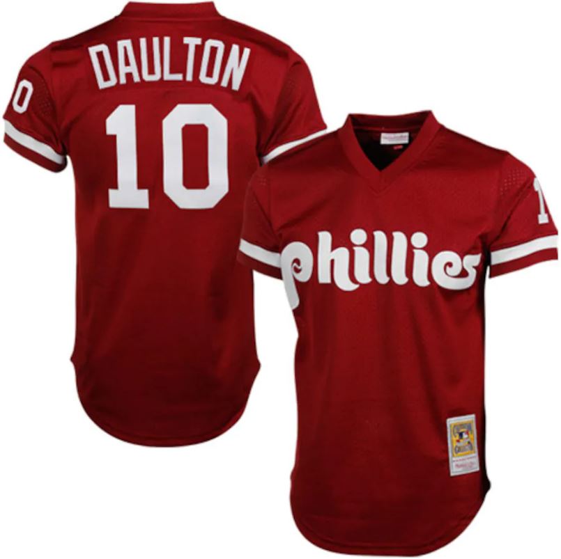 Philadelphia Phillies Darren Daulton Batting Practice Jersey