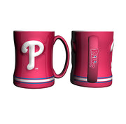 Philadelphia Phillies Logo Relief Coffee Mug
