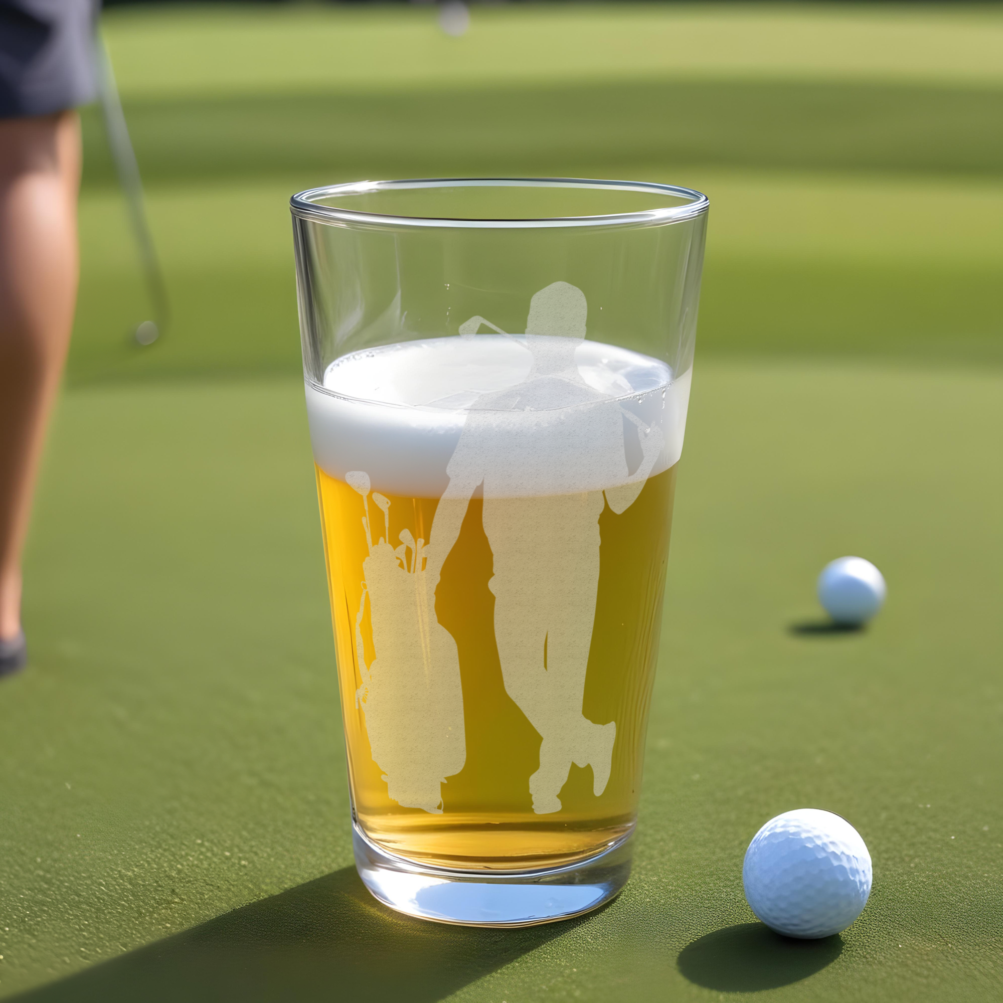 Golf Pint Glass Collection