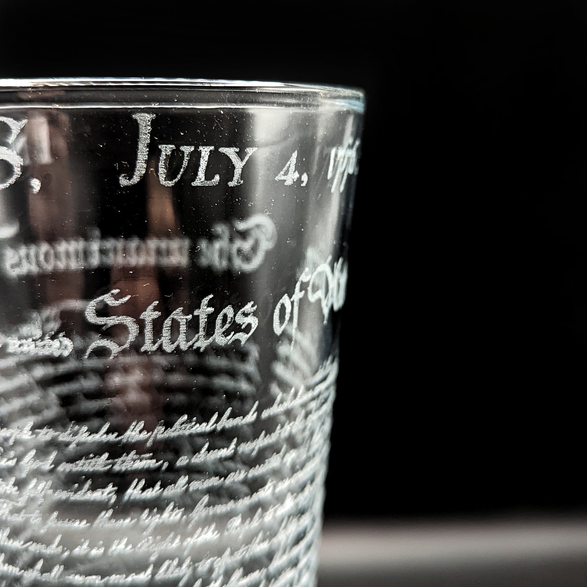Declaration of Independence Pint Glass