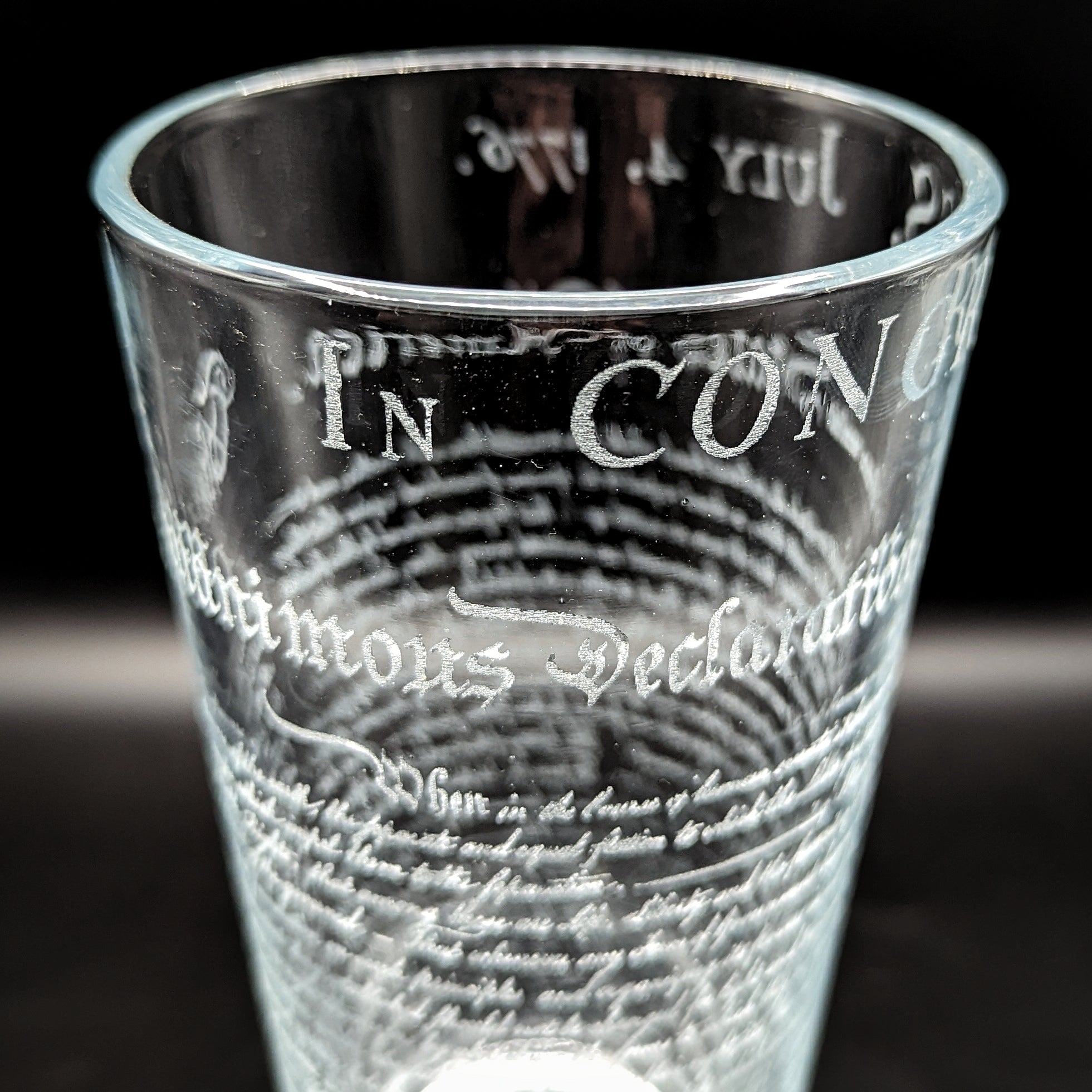 Declaration of Independence Pint Glass
