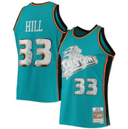 Detroit Pistons Grant Hill Mitchell & Ness 1998-99 75th Anniversary Diamond Swingman Jersey