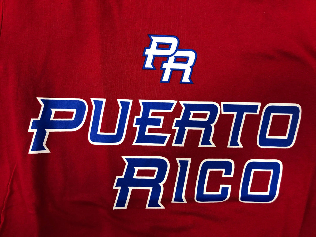 Puerto Rico PR Unisex Red T-Shirt