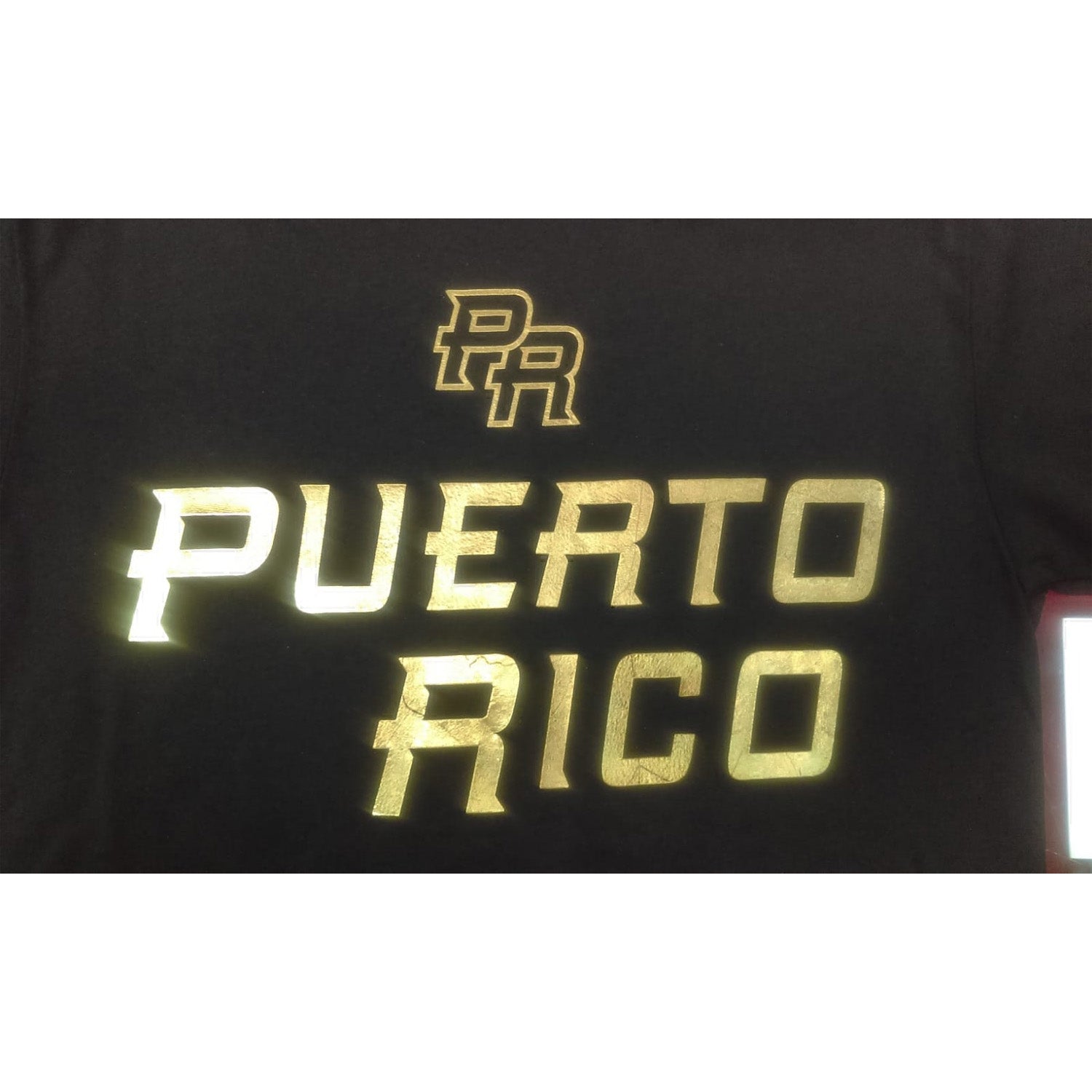 Puerto Rico PR Unisex Black T-Shirt