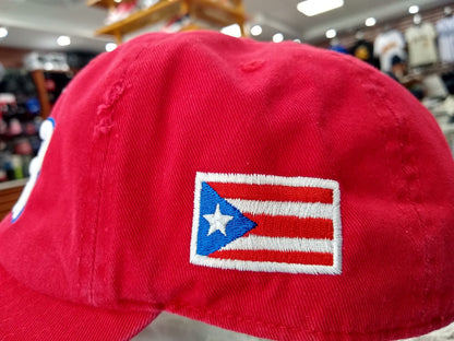 Puerto Rico Vintage Red Hat