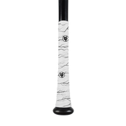 Pulse White Bat Grip Tape with Black