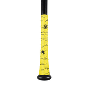 Pulse Yellow Bat Grip Tape with Black