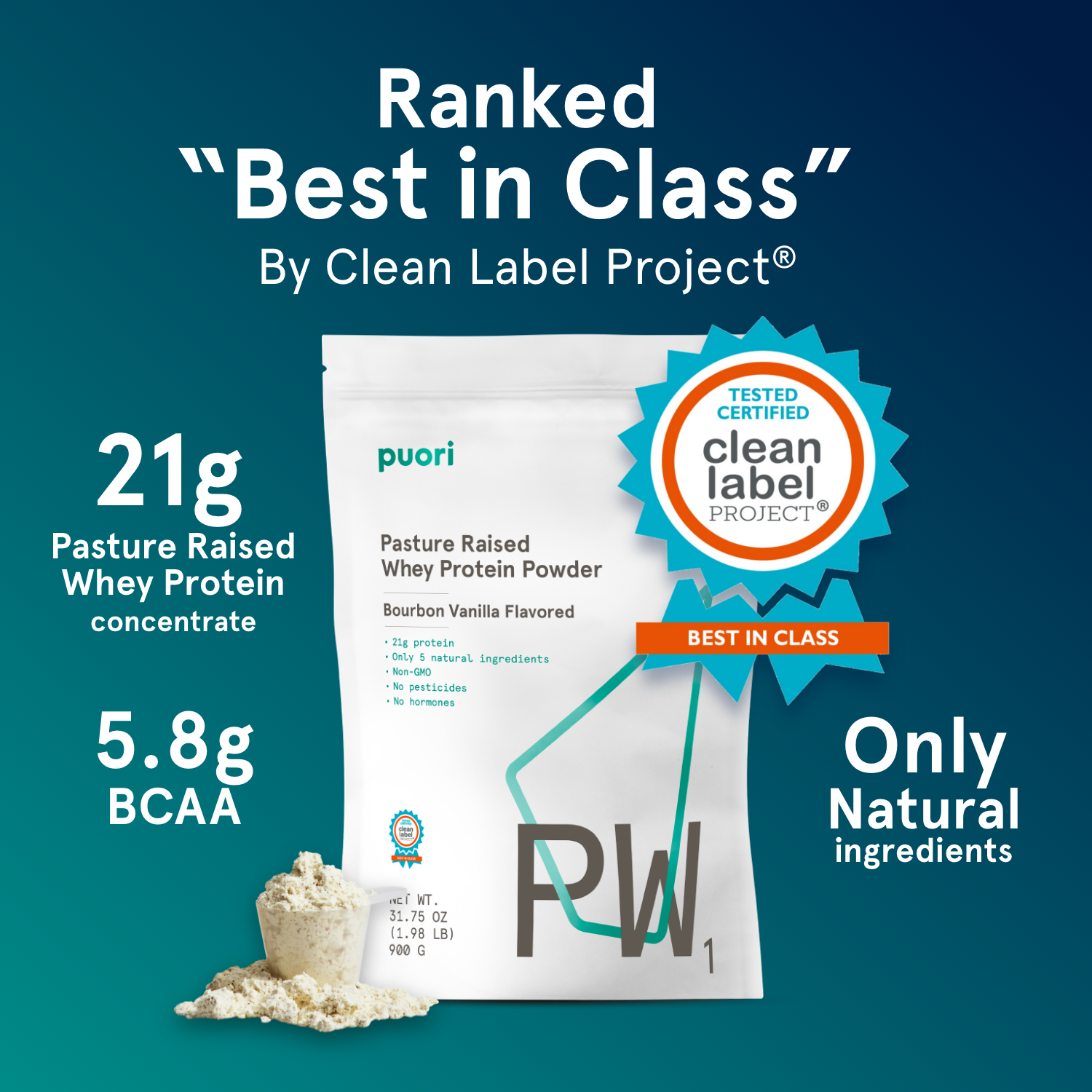 PW1 - Whey Protein with Bourbon Vanilla