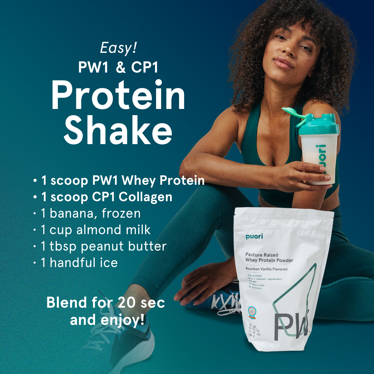 PW1 - Whey Protein with Dark Chocolate