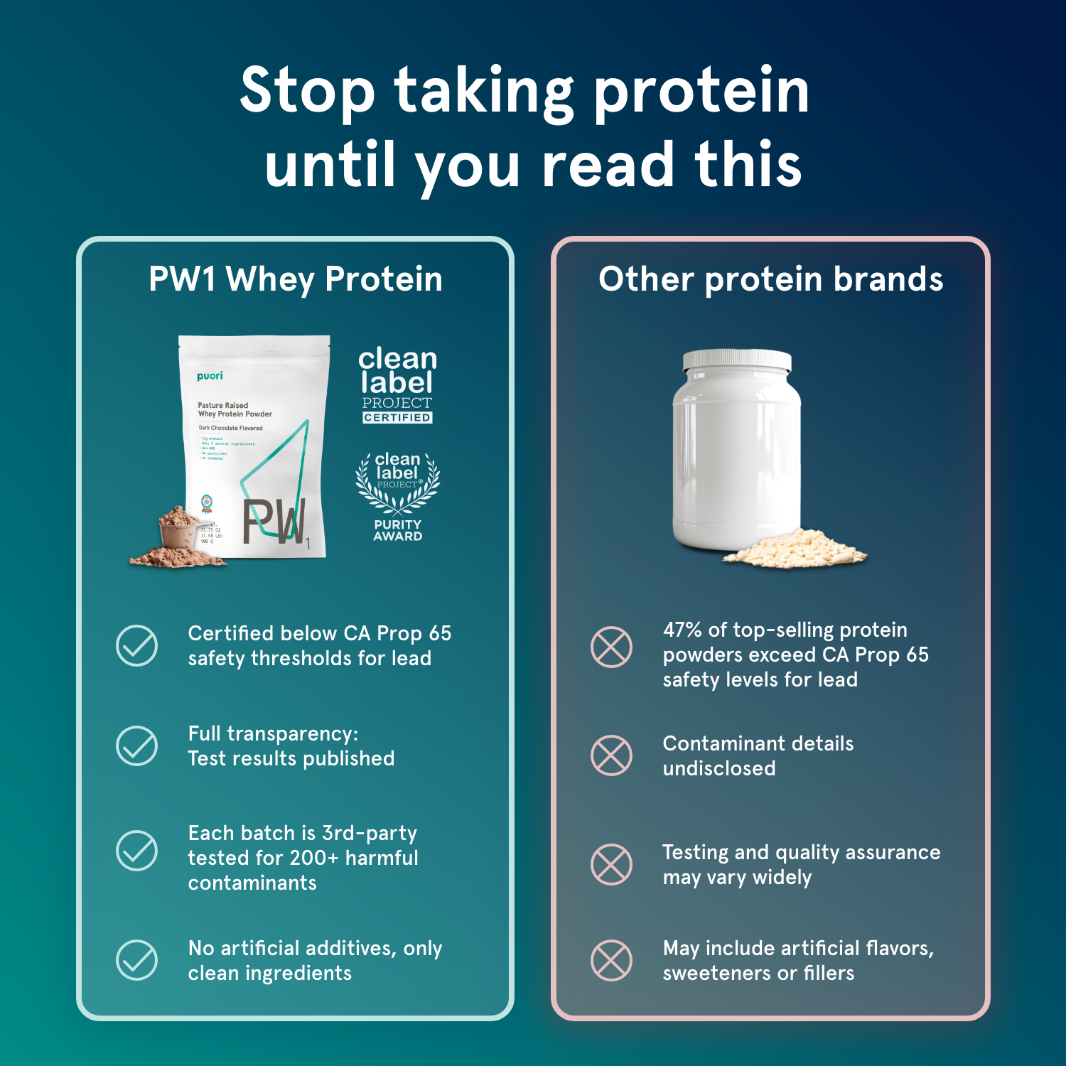 PW1 - Whey Protein with Dark Chocolate