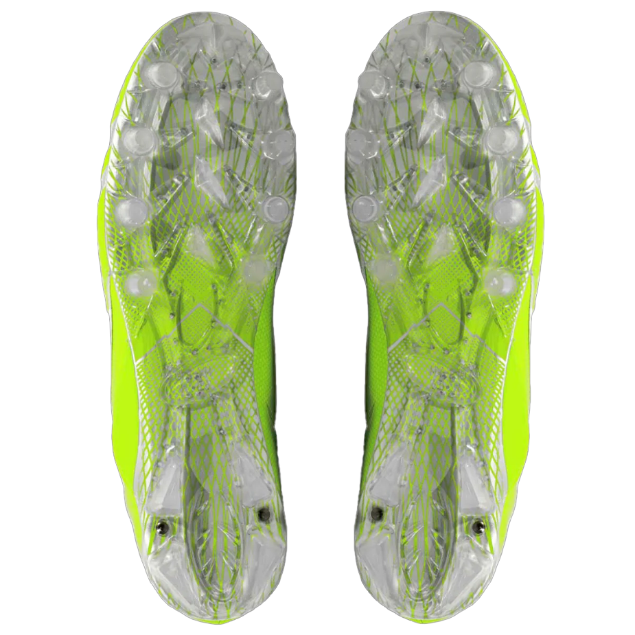 Quantum Speed Football Cleats in Slime