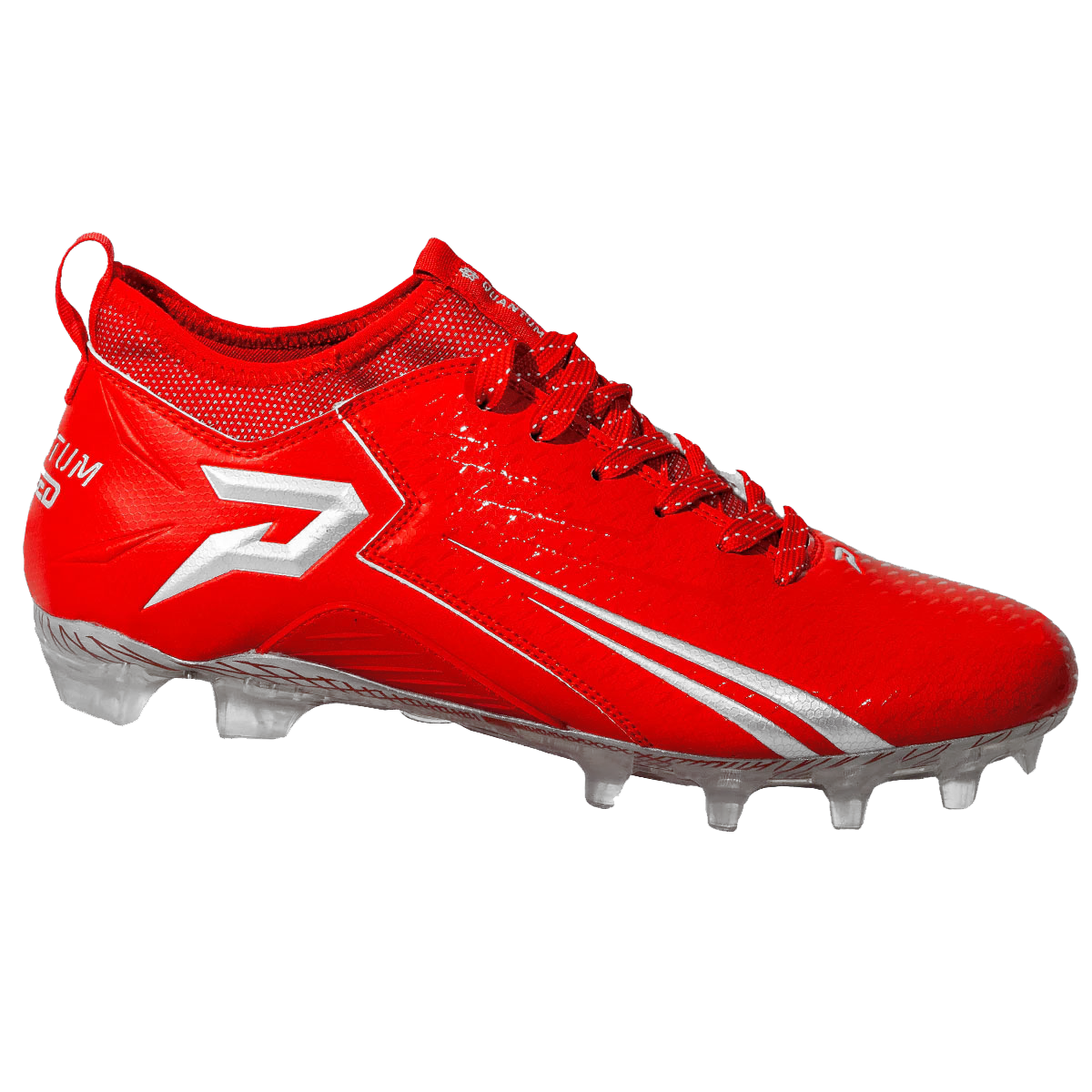 Quantum Speed Red Football Cleats