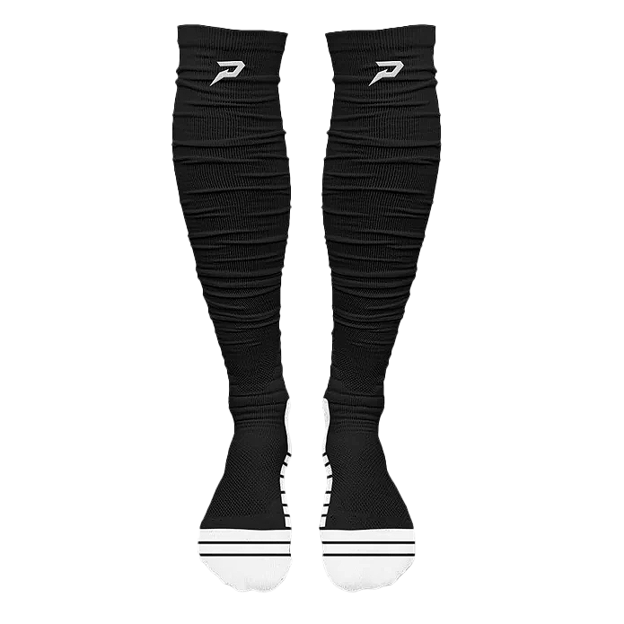 Phenom Elite 'quantum Knit' Extra Long Padded Scrunch Socks - Team Colors