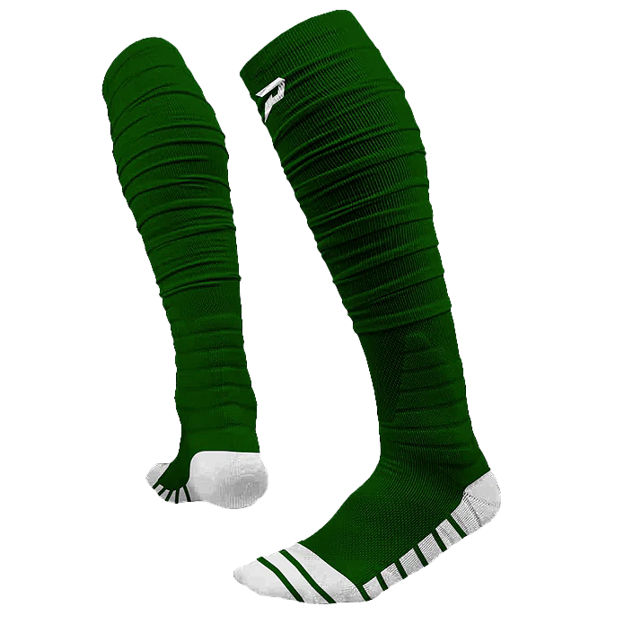 Phenom Elite 'quantum Knit' Extra Long Padded Scrunch Socks - Team Colors