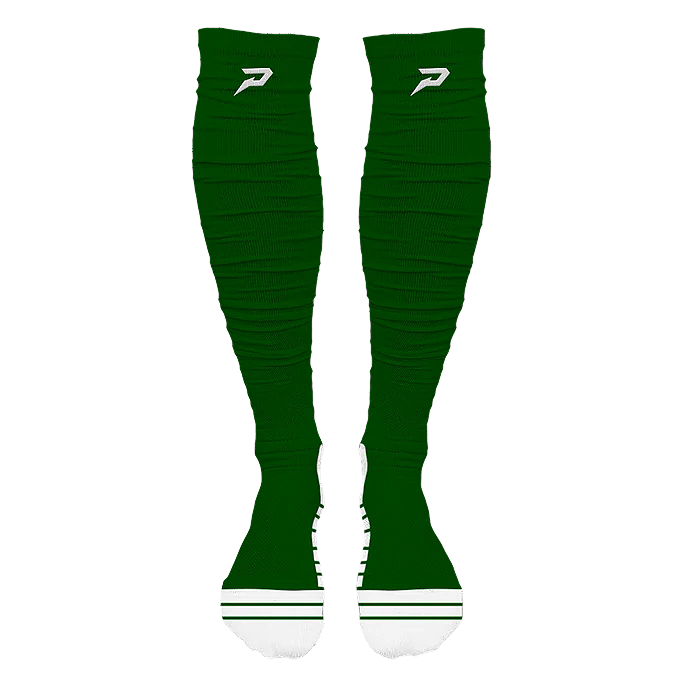 Phenom Elite 'quantum Knit' Extra Long Padded Scrunch Socks - Team Colors