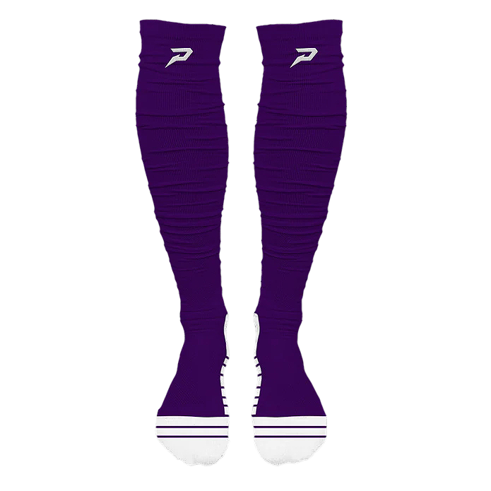 Phenom Elite 'quantum Knit' Extra Long Padded Scrunch Socks - Team Colors