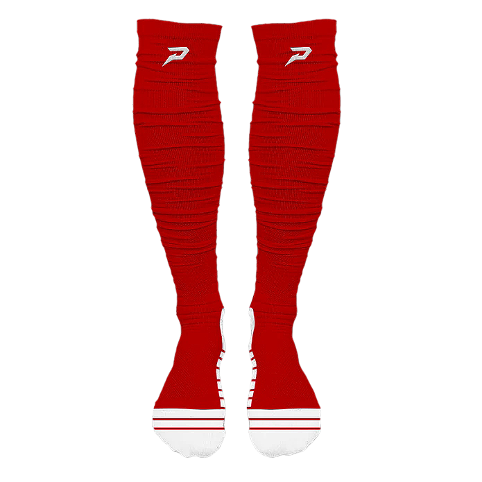 Phenom Elite 'quantum Knit' Extra Long Padded Scrunch Socks - Team Colors