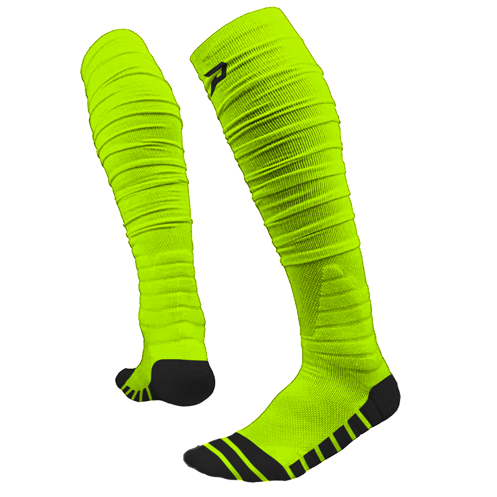 Phenom Elite 'quantum Knit' Extra Long Padded Scrunch Socks - Team Colors