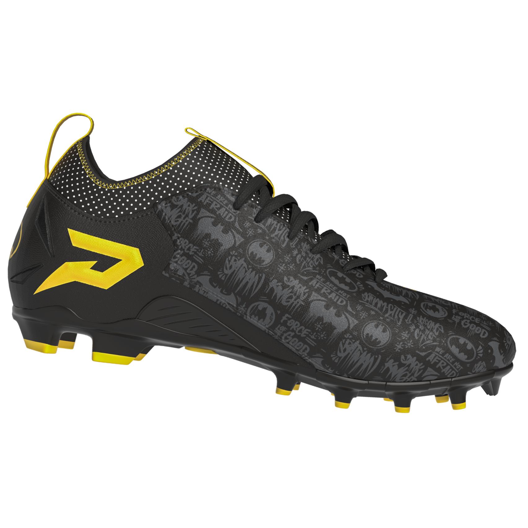 Quantum Speed Batman Football Cleats