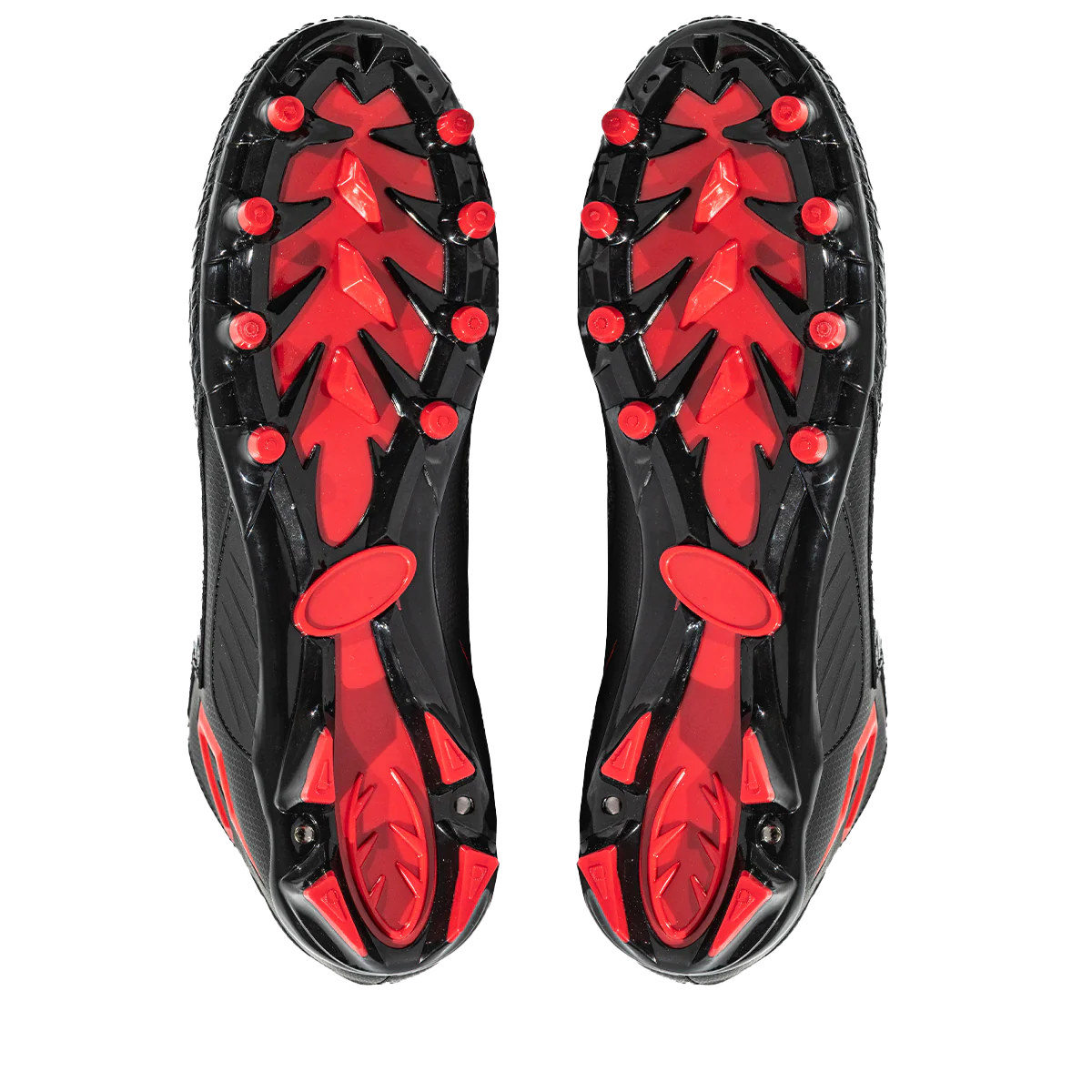 Quantum Speed Black Cobra Skin Football Cleats