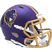 BALTIMORE RAVENS Riddell 2024 On-Field Alternate Speed Mini  Football Helmet
