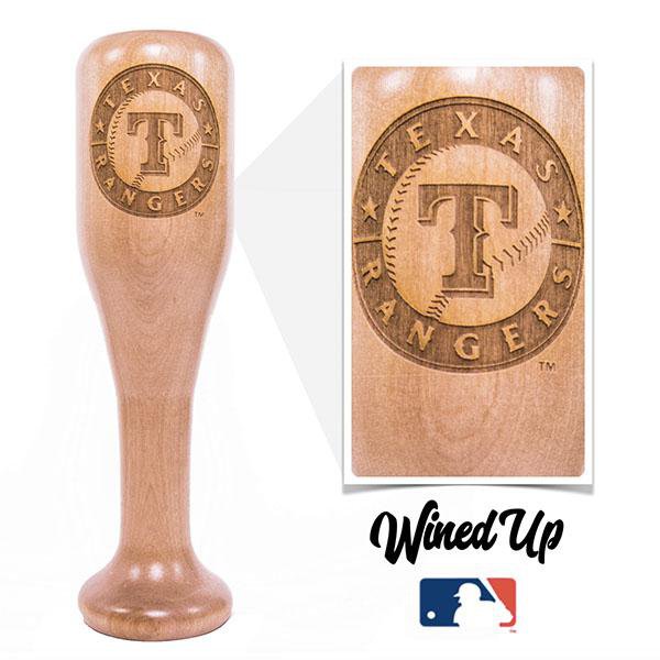 Texas Rangers Wined Up® | Baseball Bat Wine Mug Collective
