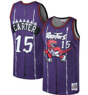 Toronto Raptors Vince Carter Hardwood Classics Swingman Jersey