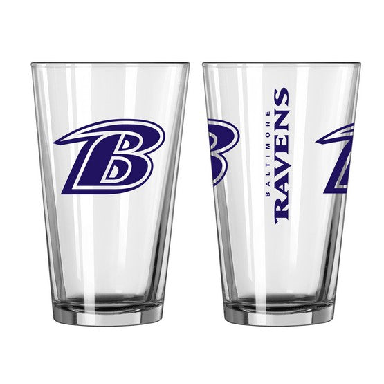 Baltimore Ravens Game Day Pint Glass