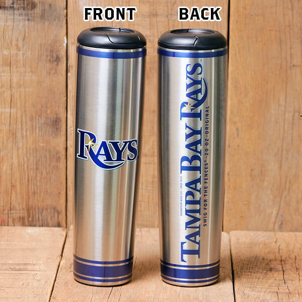 Tampa Bay Rays Dugout Mug® | Stainless Steel Baseball Bat Mug