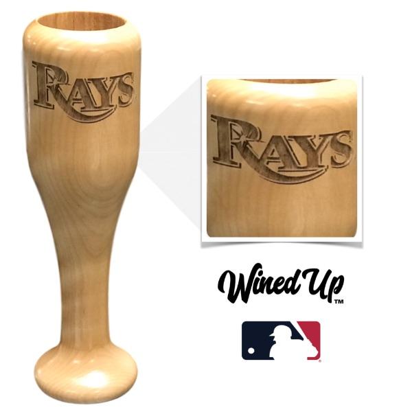 Tampa Bay Rays Wined Up® | Baseball Bat Wine Mug Collective