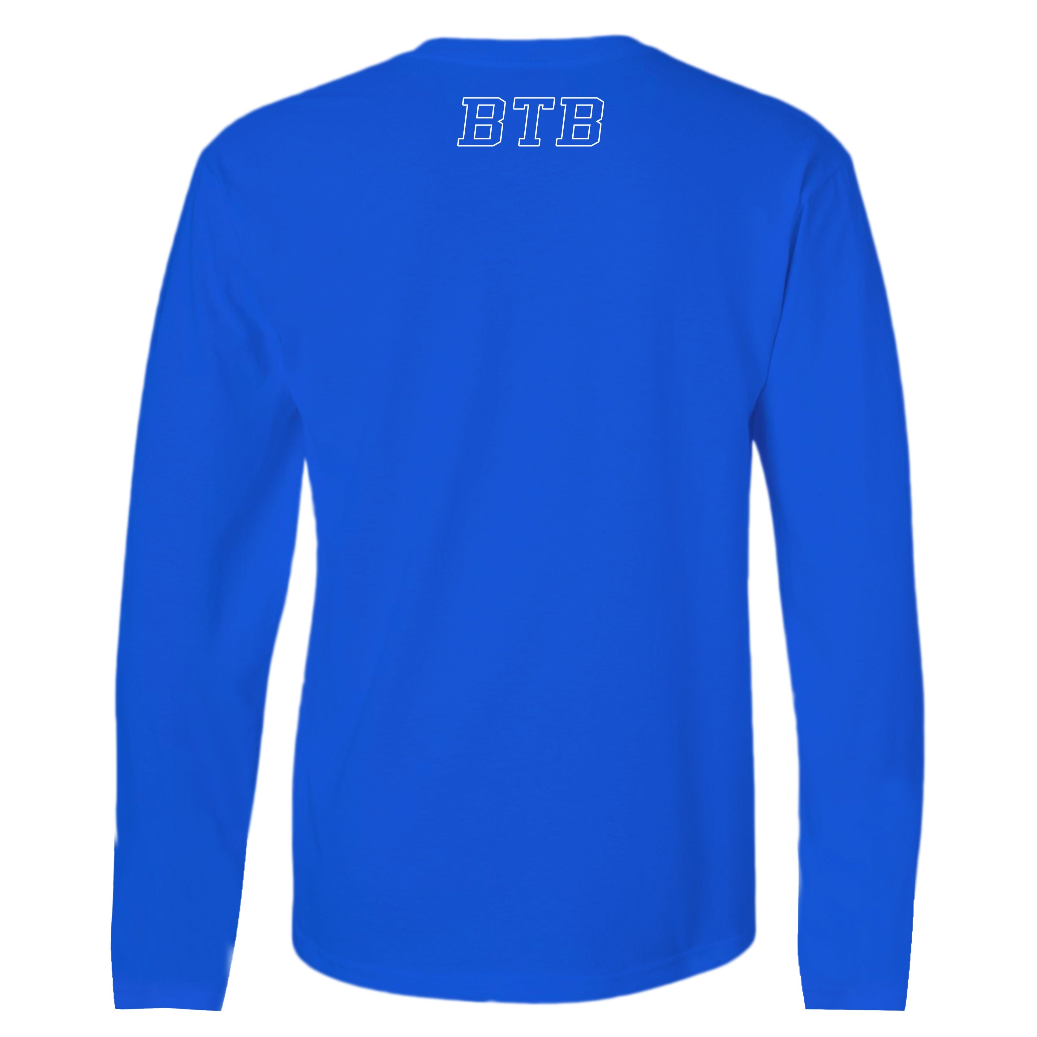 Born To Hoop Blue Long Sleeve