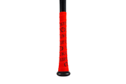 Red Bat Grip Tape with Black