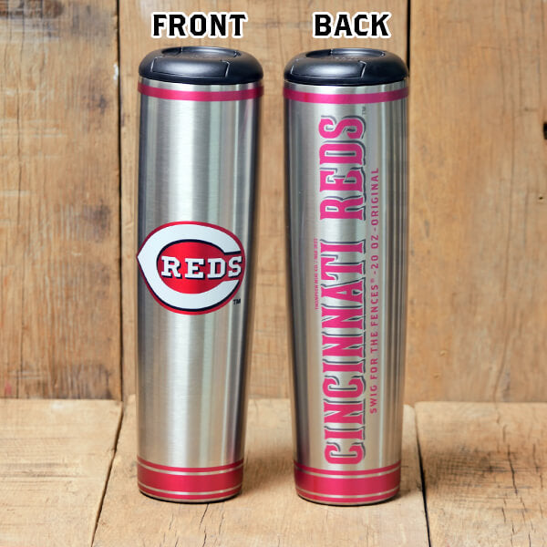 Cincinnati Reds Dugout Mug® | Stainless Steel Baseball Bat Mug