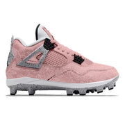 "Rose Etched" Jordan 4 Retro MCS Cleats