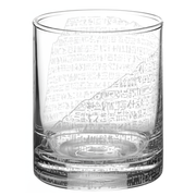 Rosetta Stone Whiskey Glass