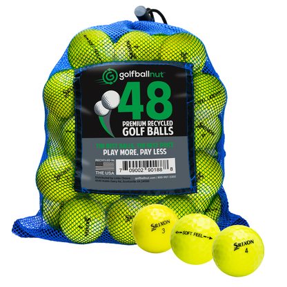 Used Srixon Mix Golf Balls (Bulk Mesh Bags)