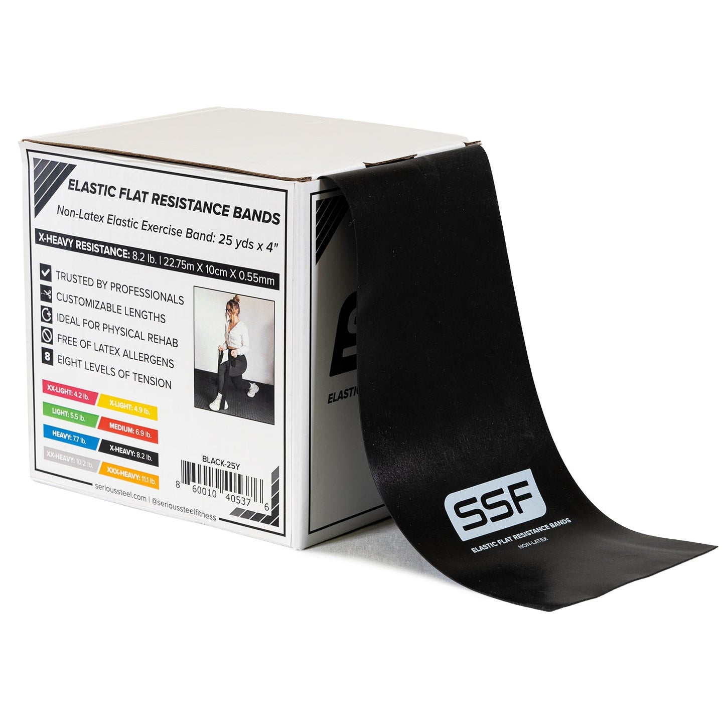 Physical Therapy Exercise Bands (4" x 25 Yards)