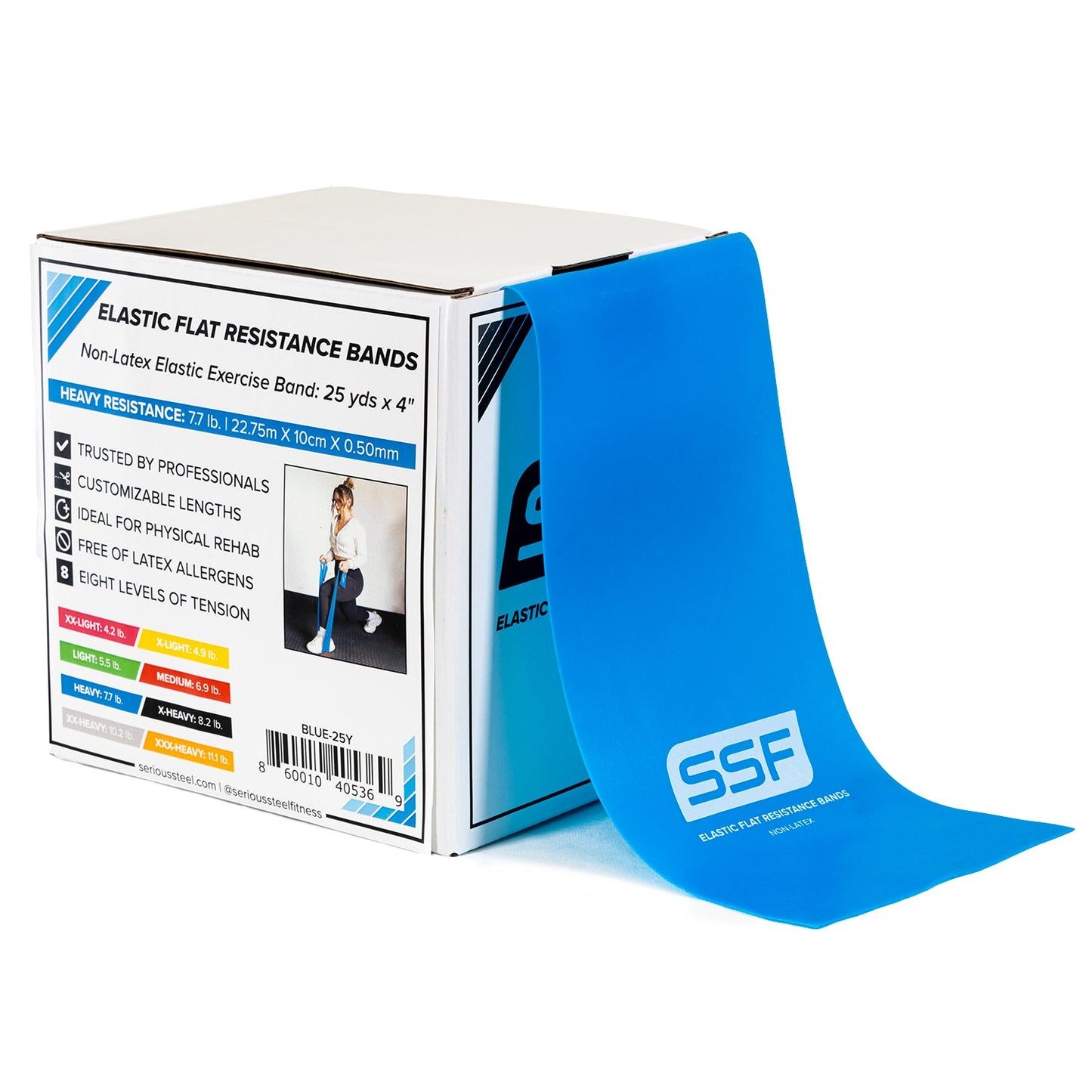 Physical Therapy Exercise Bands (4" x 25 Yards)