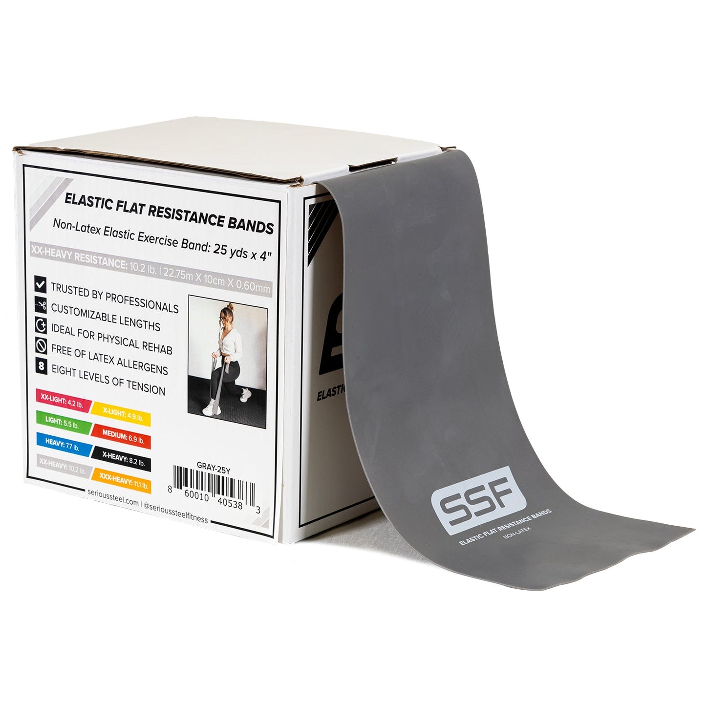 Physical Therapy Exercise Bands (4" x 25 Yards)