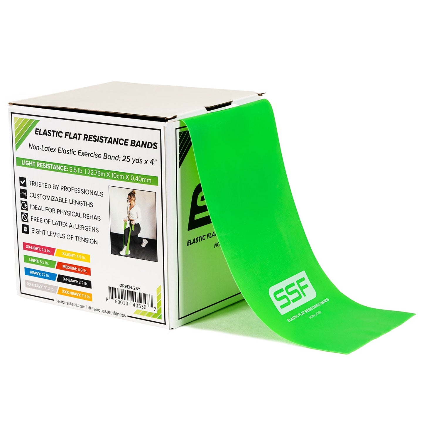 Physical Therapy Exercise Bands (4" x 25 Yards)
