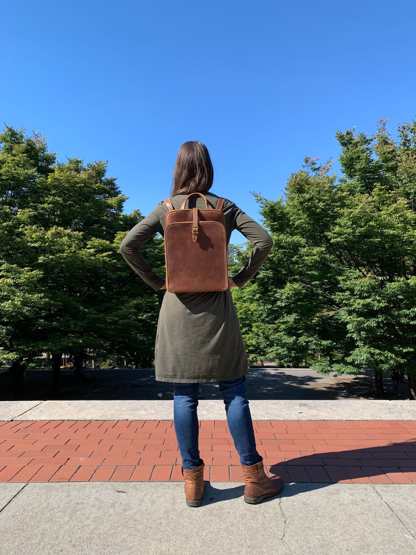 Sachi Leather Backpack
