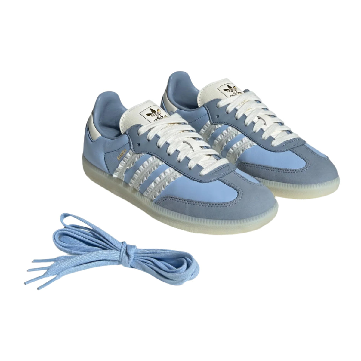 Samba Ruffle Adidas Samba Ruffle Stripes Pack Clear Sky (Women's) – Modell's ...