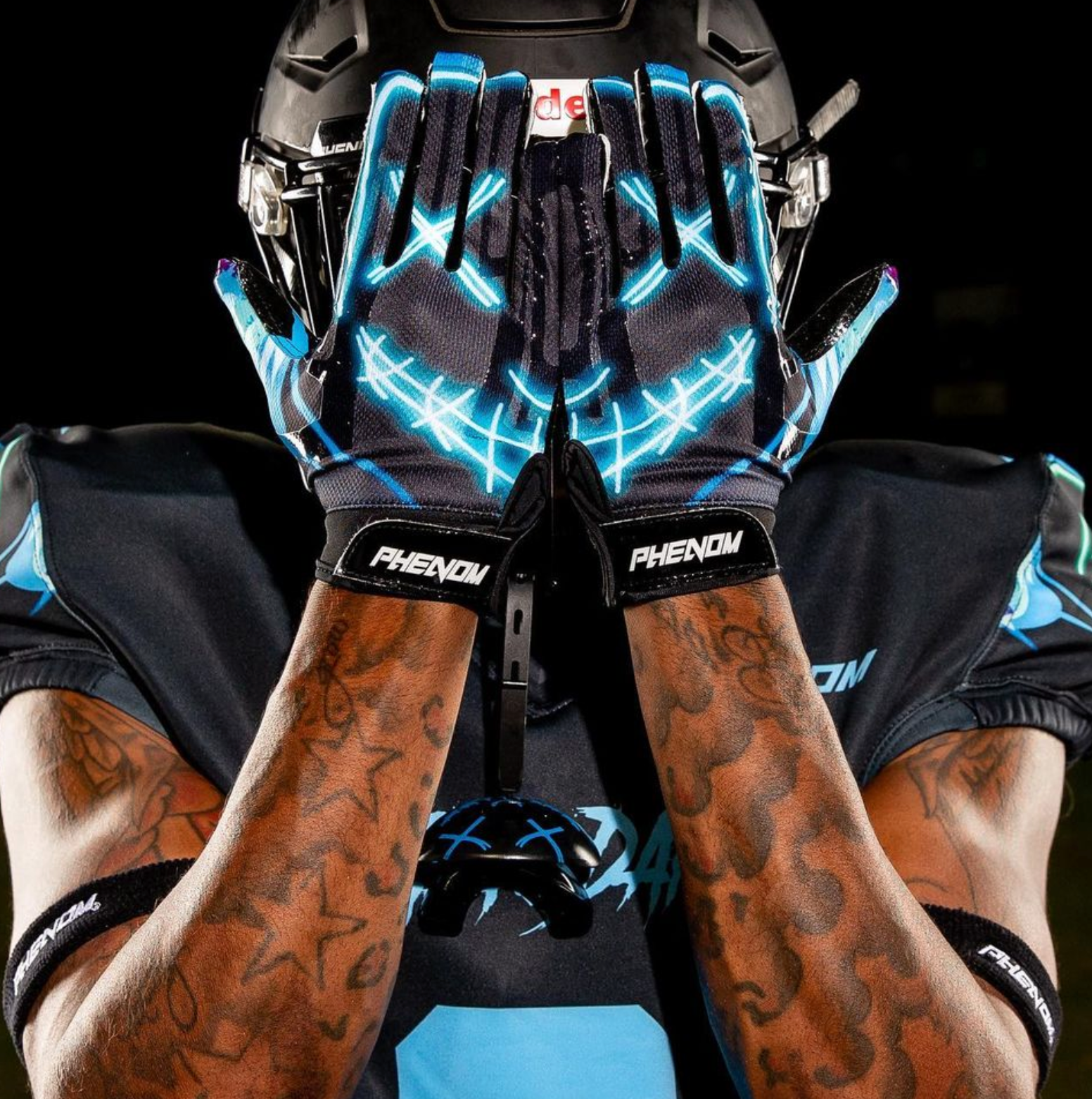 Phenom Elite AfterDark Football Gloves VPS1