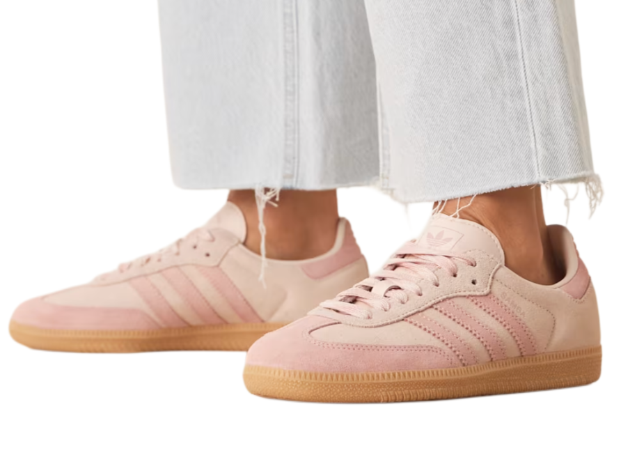 Adidas Samba OG Pink Suede Gum (Women's)