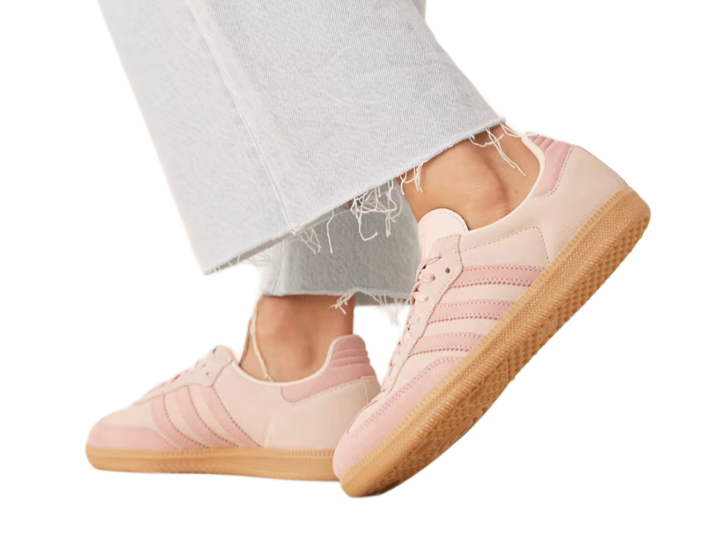 Adidas Samba OG Pink Suede Gum (Women's)