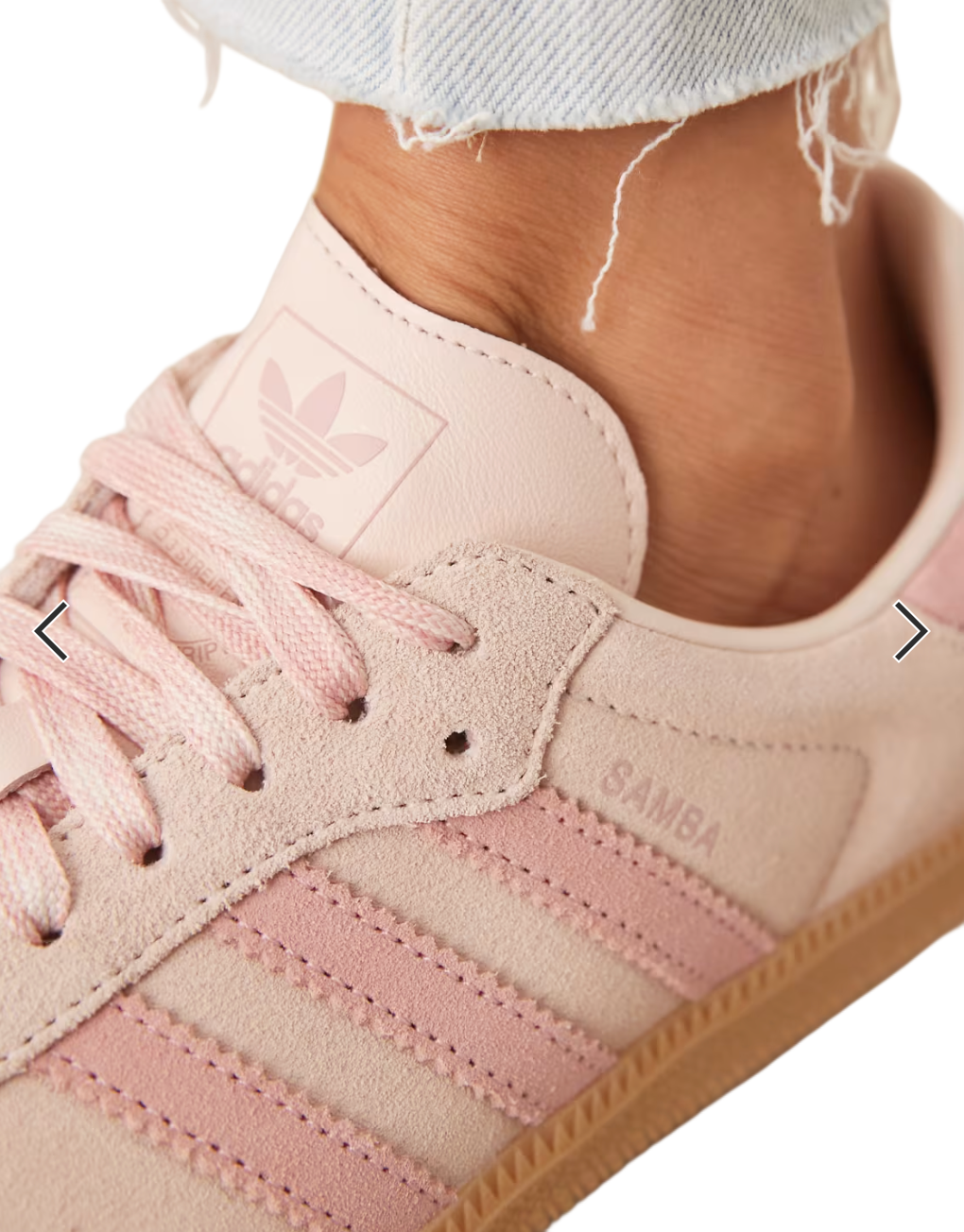 Adidas Samba OG Pink Suede Gum (Women's)